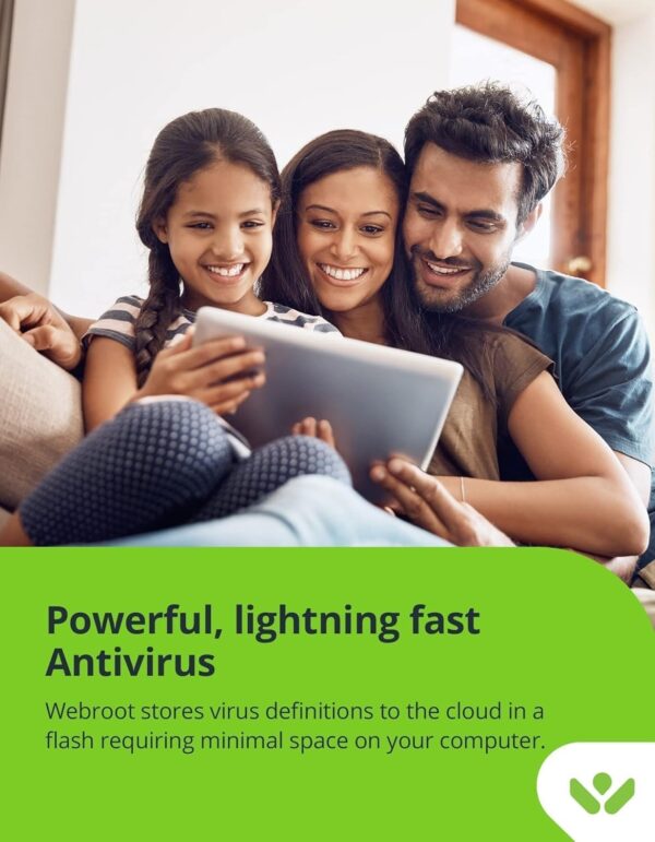 WEBROOT Antivirus Software 2024 | 3 Devices | 1 Year | Mac/Windows/Chrome | Activation code per email - Image 8