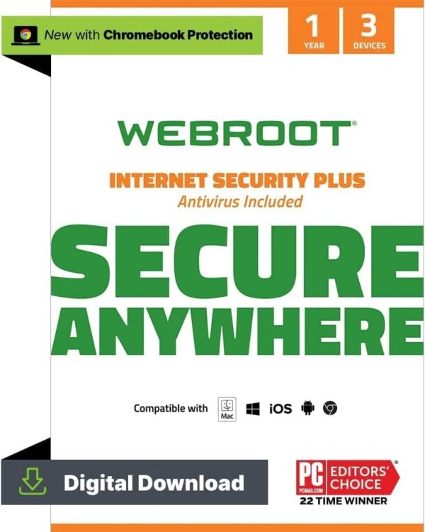 WEBROOT Antivirus Software 2024 | 3 Devices | 1 Year | Mac/Windows/Chrome | Activation code per email - Image 19