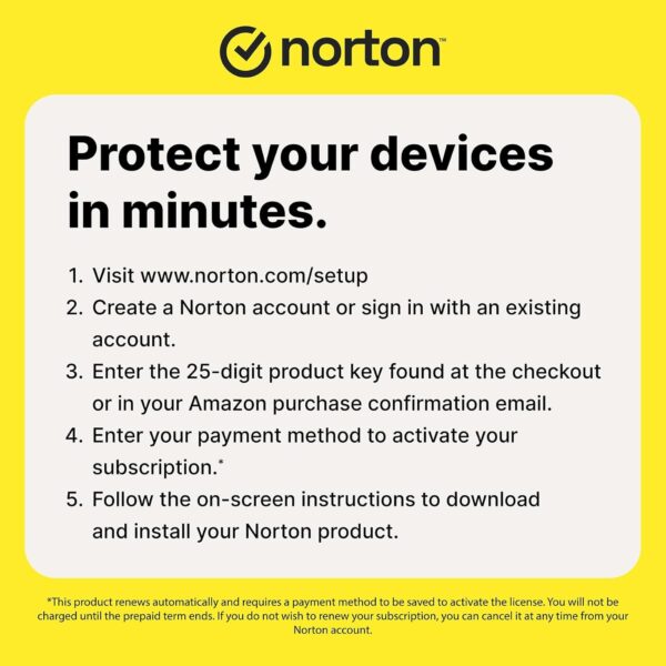 Norton 360 Deluxe 2024, Antivirus software for 5 Devices and 1-year subscription with automatic renewal, Includes Secure VPN and Password Manager, PC/Mac/iOS/Android, Activation Code by email - Image 13