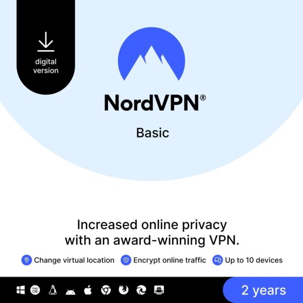 NordVPN Standard - 1-Year VPN & Cybersecurity Software Subscription For 6 Devices - Block Malware, Malicious Links & Ads, Protect Personal Information [Physical box] - Image 40