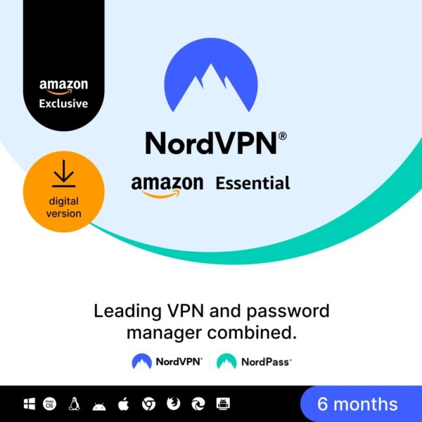 NordVPN Standard - 1-Year VPN & Cybersecurity Software Subscription For 6 Devices - Block Malware, Malicious Links & Ads, Protect Personal Information [Physical box] - Image 55