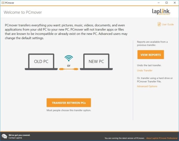 Laplink PCmover Professional 11 - Easily Transfer Files to New Computer - Efficient Migration of Applications from Old PC to a New PC - Data Transfer Software, With Optional Ethernet Cable - 1 License - Image 4