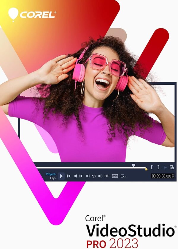 Corel VideoStudio 2023 Pro, Video-editing Software, Post delivery