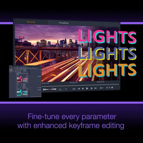 Pinnacle Studio 26 | Video Editing Software | Advanced pro-level video editor | Perpetual | Ultimate | 1 Device | 1 User | PC | Code [Delivery] - Image 3