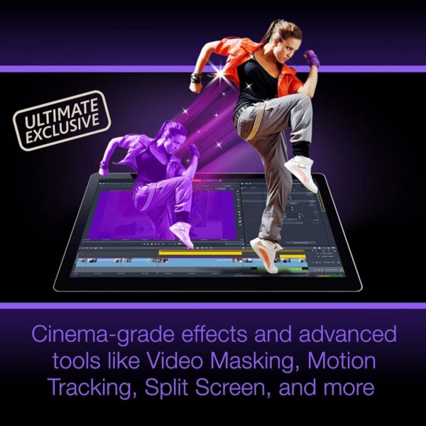 Pinnacle Studio 26 | Video Editing Software | Advanced pro-level video editor | Perpetual | Ultimate | 1 Device | 1 User | PC | Code [Delivery] - Image 4