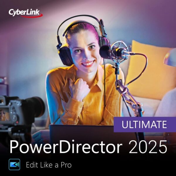 CyberLink PowerDirector 2025 Ultimate | PC Activation Code by email