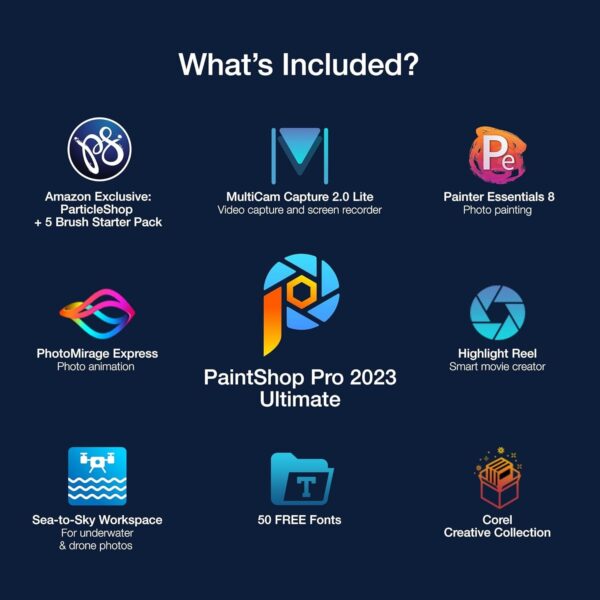 Corel PaintShop Pro 2023 | Photo editing and graphic design software + a creative collection | Features supported by AI | Ultimate | 1 Device | 1 User | PC | Code [Delivery] - Image 10