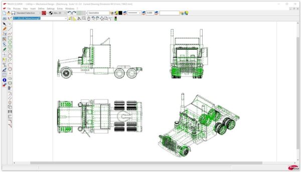 Becker CAD 12 3D PRO - sophisticated 2D and 3D CAD software for professionals - for 3 PCs - 100% compatible with AutoCAD - Windows 11, 10, 8.1, 7 - Image 2