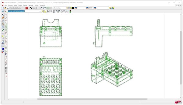 Becker CAD 12 3D PRO - sophisticated 2D and 3D CAD software for professionals - for 3 PCs - 100% compatible with AutoCAD - Windows 11, 10, 8.1, 7 - Image 7