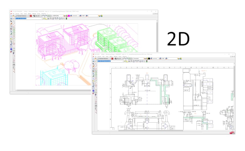 becker cad 2d modelling