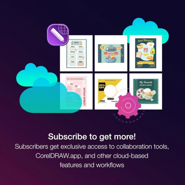 Corel CorelDRAW Essentials 2024, Graphic Design, 1 User, Post delivery - Image 33