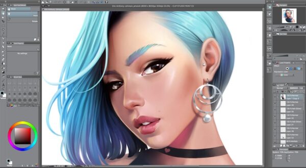 CLIP STUDIO PAINT PRO - Version 1 - Perpetual License - for Microsoft Windows and MacOS - Image 3