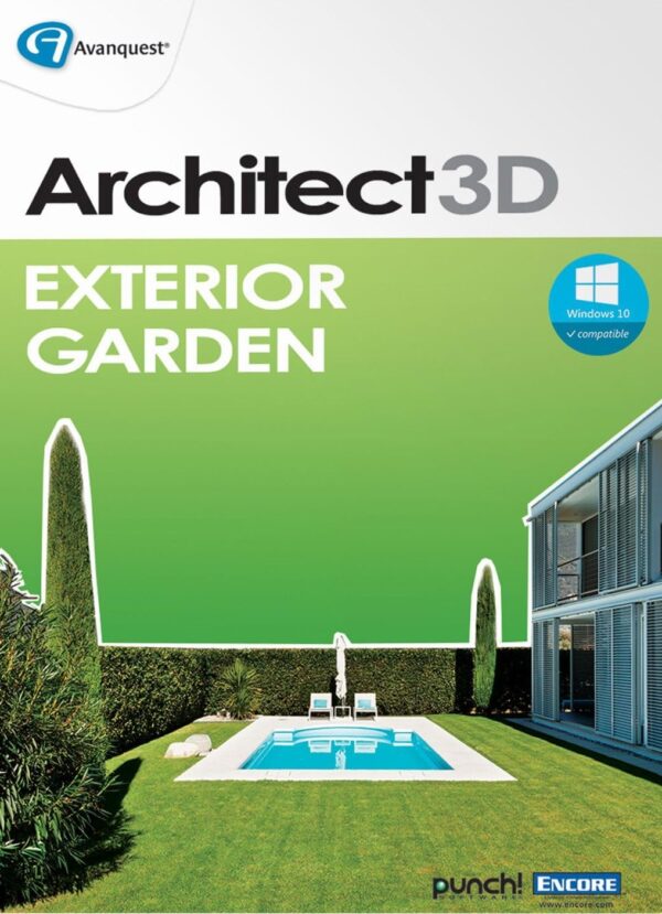 Architect 3D 18 Garden Exterior [PC Download]