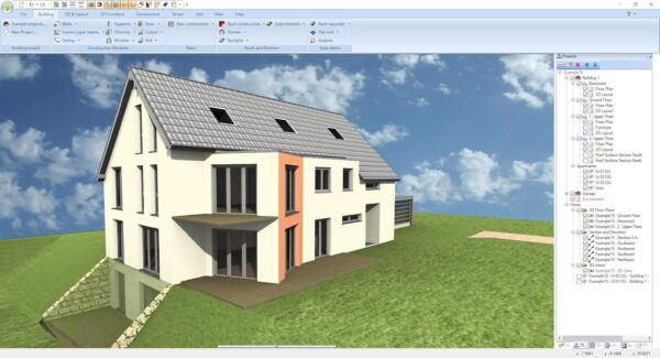 3D CAD 7 Architecture - Plan & design buildings from initial rough sketches to the finished blueprints - CAD and architecture software for Windows 11, 10, 8.1, 7 - Image 2