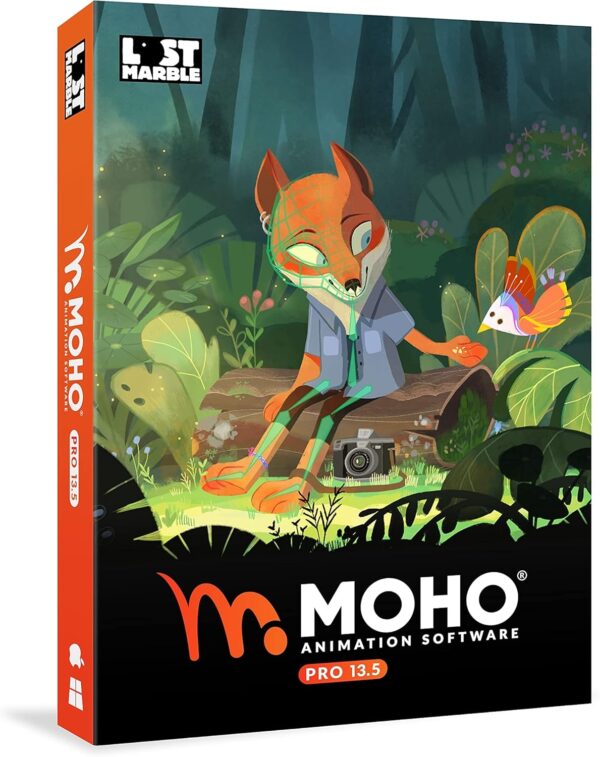 Moho Pro 13.5 | The all-in-one animation tool for professionals and digital artists | Software for PC and Mac OS