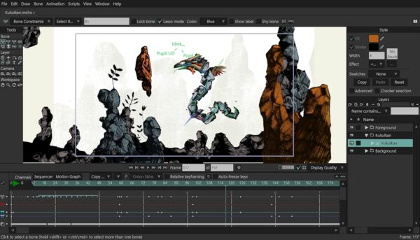 Moho Pro 13.5 | The all-in-one animation tool for professionals and digital artists | Software for PC and Mac OS - Image 3