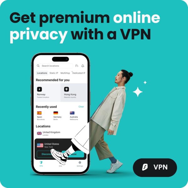 Surfshark Starter | VPN, Alternative ID, CleanWeb | Windows/Mac/Linux/Androis/iOS | Starter | 12 Months | Activation Code by email - Image 2