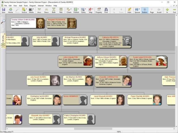 Family Historian 7 Genealogy and Family Tree Software (Windows) - Image 3