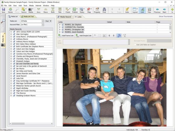 Family Historian 7 Genealogy and Family Tree Software (Windows) - Image 4