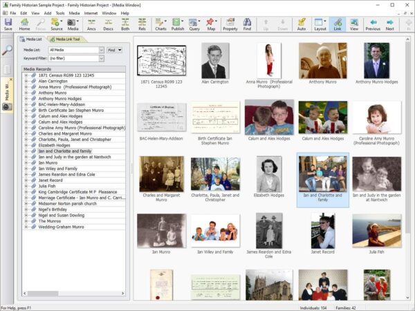 Family Historian 7 Genealogy and Family Tree Software (Windows) - Image 6