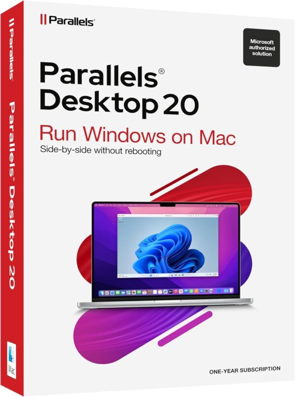 Parallels Desktop 20 for Mac, Run Windows on Mac, 1 Year, Post delivery - Image 2