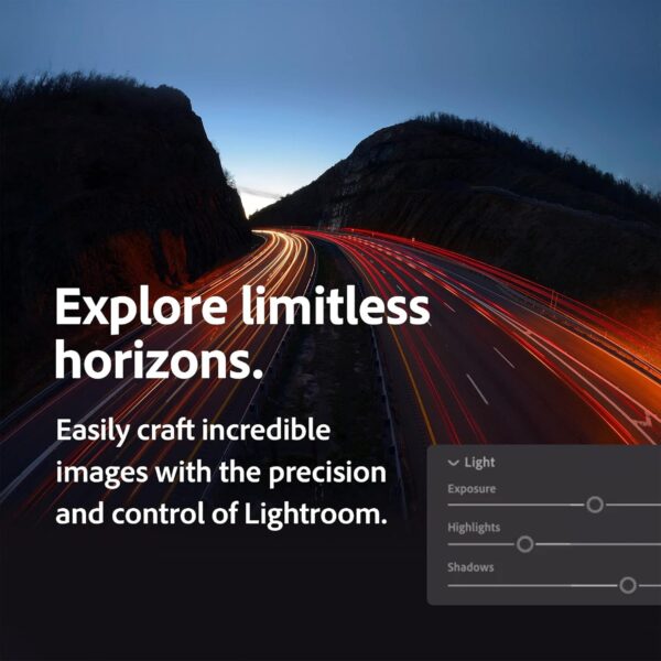 Adobe Lightroom 1TB | Photo Editing Software | PC/Mac | 1 Year - Image 4