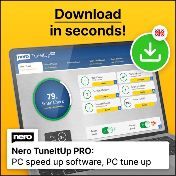 Nero Format Converter | Converter Software | Video: MP4, MPEG, VOB, DAT | Audio: MP3, WAV, FLAC, MP2 | Windows 11 / 10 / 8 / 7 | 1 Device | Unlimited license | Activation code per email - Image 8