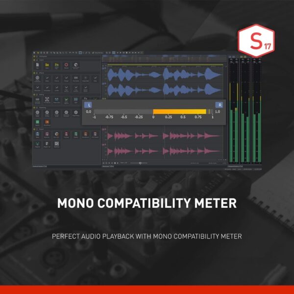 SOUND FORGE Audio Studio 17 - The multi-talent for recording, audio editing, restoration & mastering | audio editing software | music production | for Windows 10/11 PC | 1 PC license - Image 4