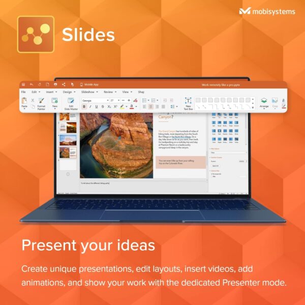 OfficeSuite Home & Business - Lifetime License - Documents, Sheets, Slides, PDF, Mail & Calendar for Windows - Image 6