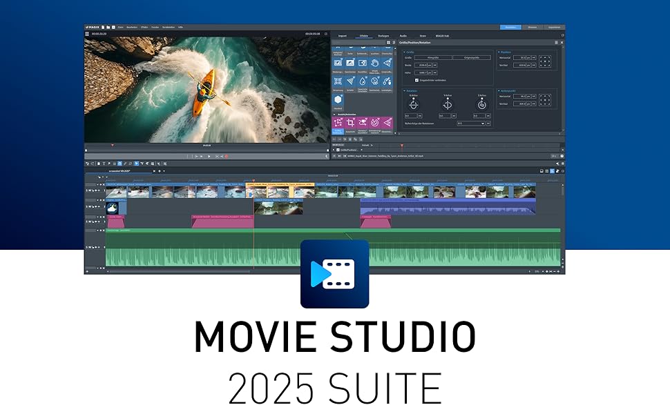 MAGIX, MAGIX Movie Studio 2025 Suite, Video editing, editing, Software, Video