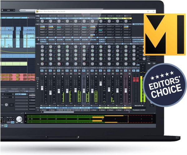 MAGIX Samplitude Music Studio 2022, Everything you need to create your music, The complete software studio for composing, recording, mixing and mastering. - Image 2